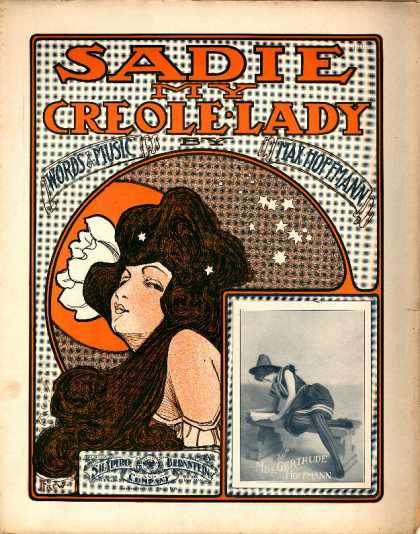 Sheet Music - Sadie my creole lady