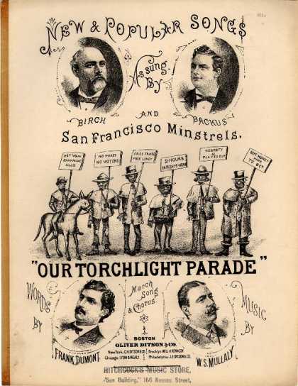 Sheet Music - Our torchlight parade