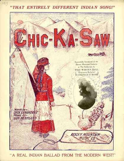 Sheet Music - Chic-ka-saw