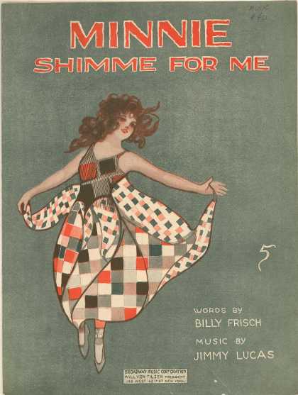 Sheet Music - Minnie shimme for me