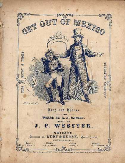 Sheet Music - Get out of Mexico