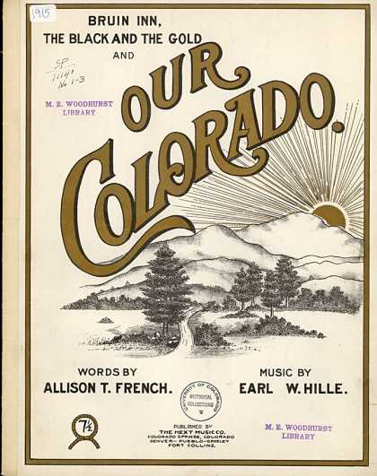Sheet Music - Our Colorado