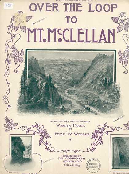 Sheet Music - Over the loop to Mt. McClellan