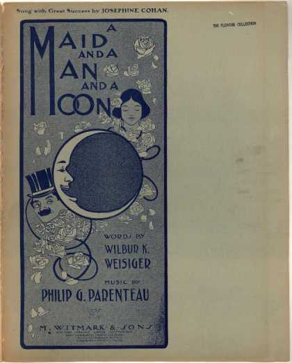 Sheet Music - A maid and a man and a moon