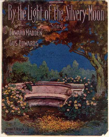 Sheet Music - By the light of the silvery moon
