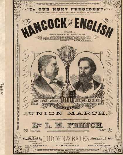 Sheet Music - Hancock and English Union march