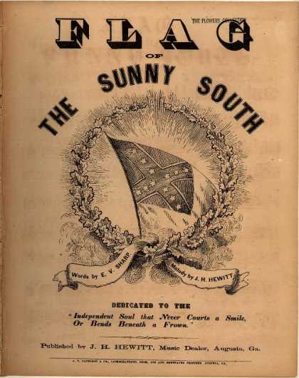 Sheet Music - Flag of the sunny South
