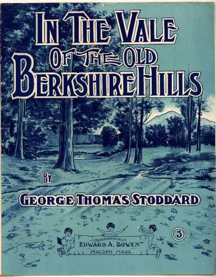 Sheet Music - In the vale of the old Berkshire Hills