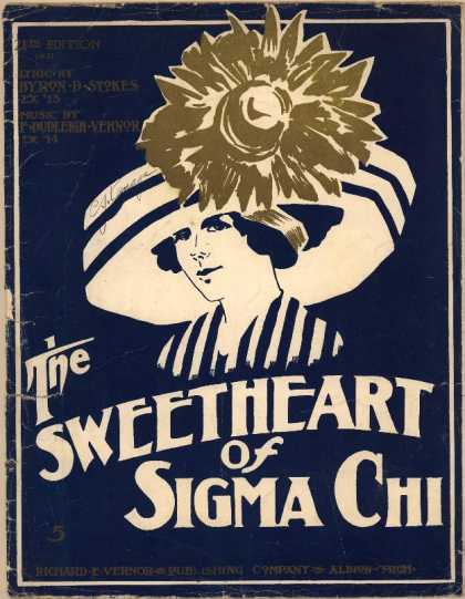 Sheet Music - The sweetheart of Sigma Chi