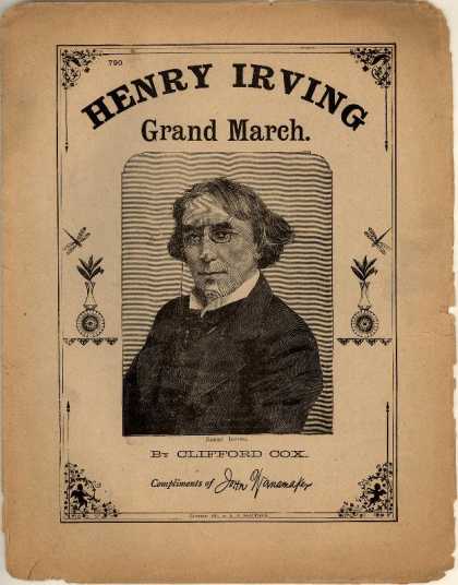 Sheet Music - Henry Irving grand march