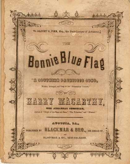 Sheet Music - Bonnie blue flag; A Southern patriotic song