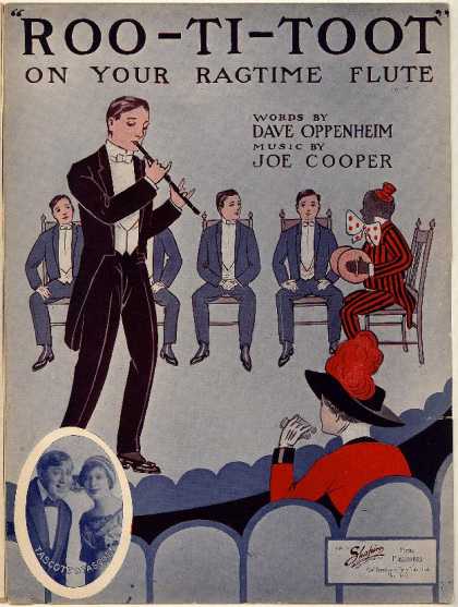 Sheet Music - Roo-ti-toot on your ragtime flute