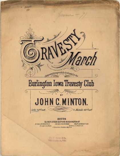 Sheet Music - Travesty march