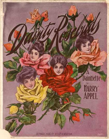 Sheet Music - Dainty rosebuds; Daintiette; Caprice