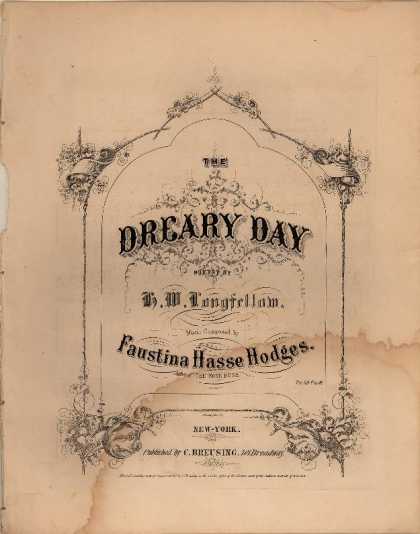 Sheet Music - Dreary day
