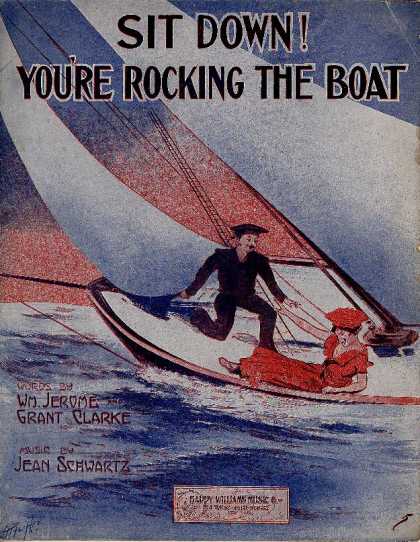 Sheet Music - Sit down! You're rocking the boat