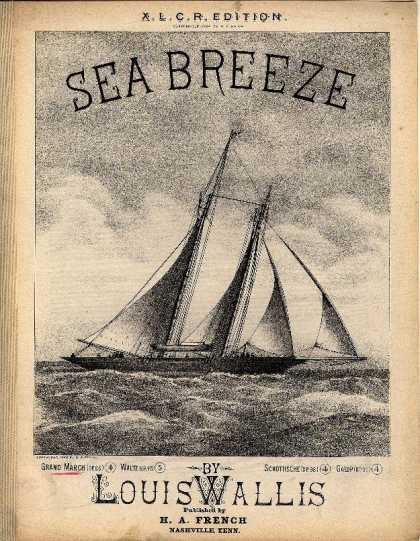Sheet Music - Sea breeze; op. 96