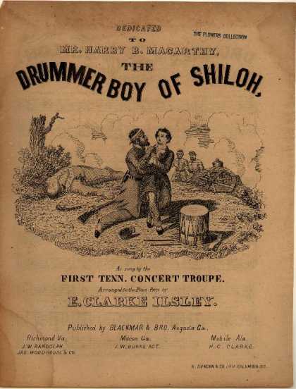 Sheet Music - The drummer boy of Shiloh