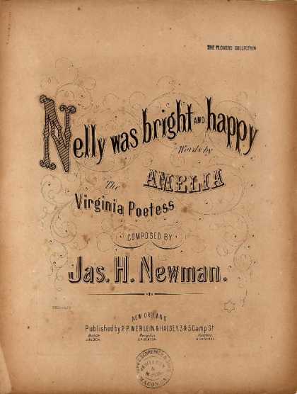 Sheet Music - Nelly was bright and happy