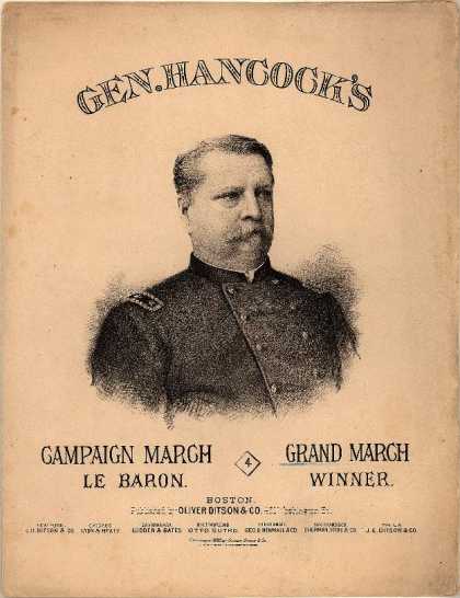 Sheet Music - Gen. Hancock's grand march