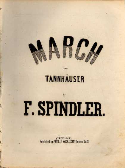 Sheet Music - March from Tannhauser