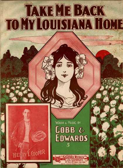 Sheet Music - Take me back to my Louisiana home