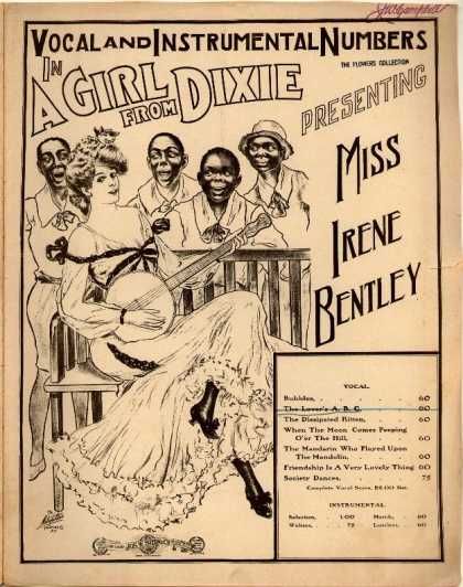 Sheet Music - Lover's A.B.C.; Girl from Dixie