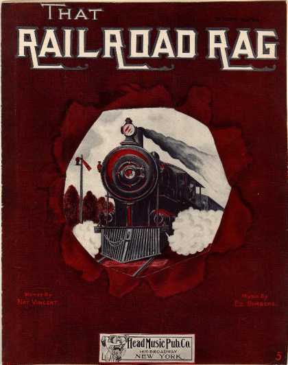 Sheet Music - That railroad rag