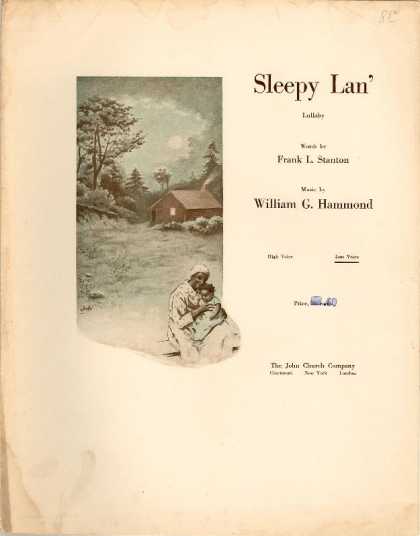 Sheet Music - Sleepy lan'; Lullaby