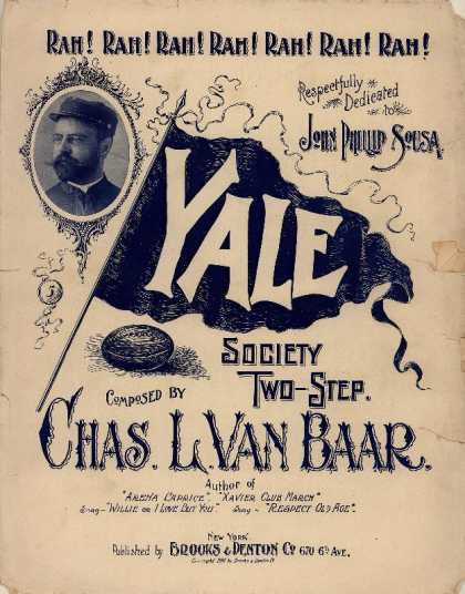 Sheet Music - Yale society two-step