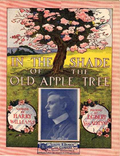Sheet Music - In the shade of the old apple tree