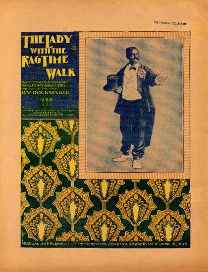 Sheet Music - Lady with the rag-time walk