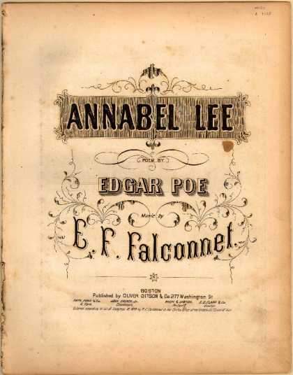 Sheet Music - Annabel Lee