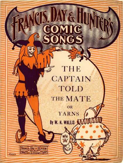 Sheet Music - Captain told the mate; Yarns
