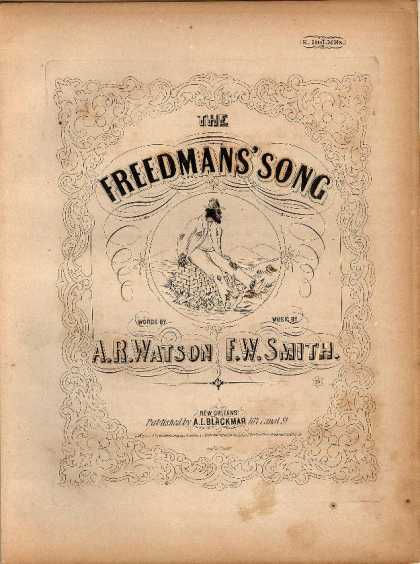 Sheet Music - The freedmans' song