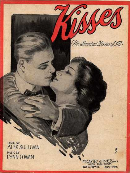 Sheet Music - Kisses (the sweetest kisses of all)
