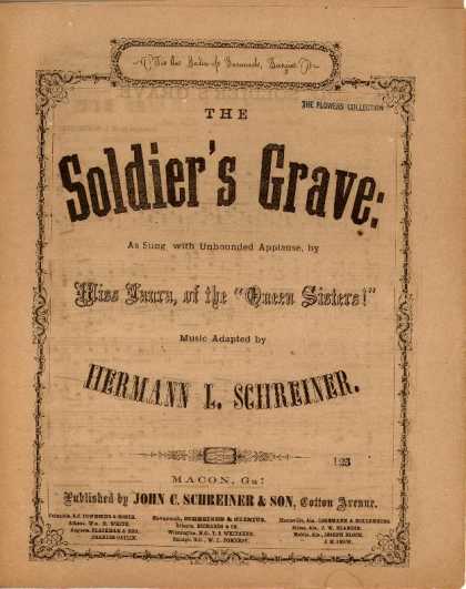 Sheet Music - Soldier's grave