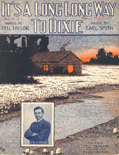 Sheet Music - It's a long long way to Dixie