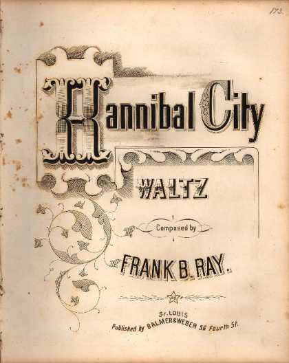 Sheet Music - Hannibal City waltz