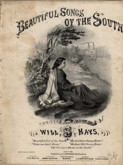 Sheet Music - Oh! Give me a home in the South