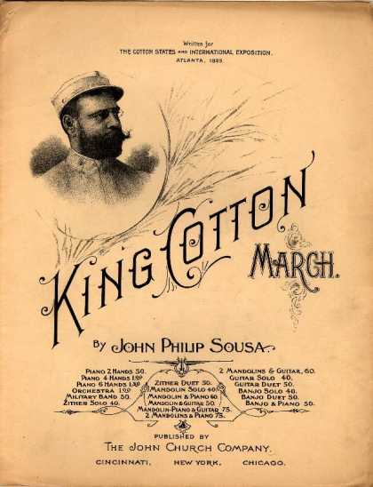 Sheet Music - King Cotton march