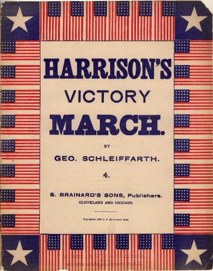 Sheet Music - Harrison's victory march