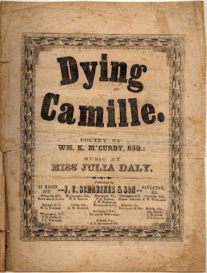 Sheet Music - Dying Camille