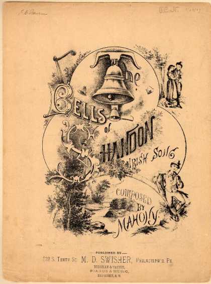 Sheet Music - Bells of Shandon; Irish song