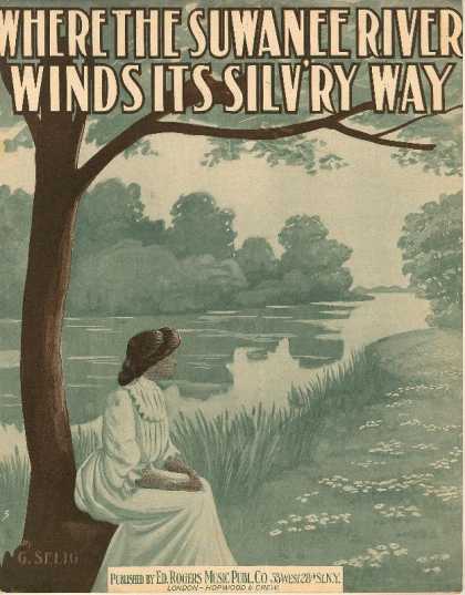 Sheet Music - Where the Suwanee River winds its silv'ry way