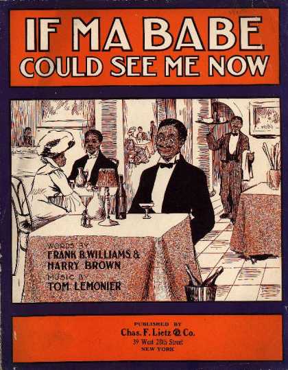 Sheet Music - If ma babe could see me now