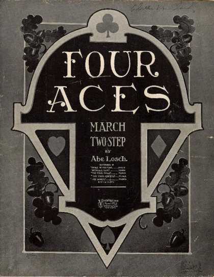 Sheet Music - Four aces