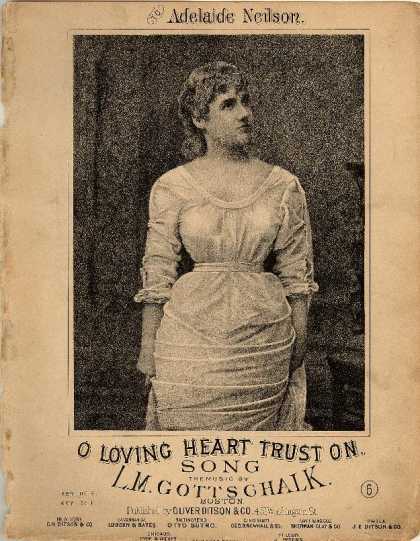 Sheet Music - O loving heart trust on