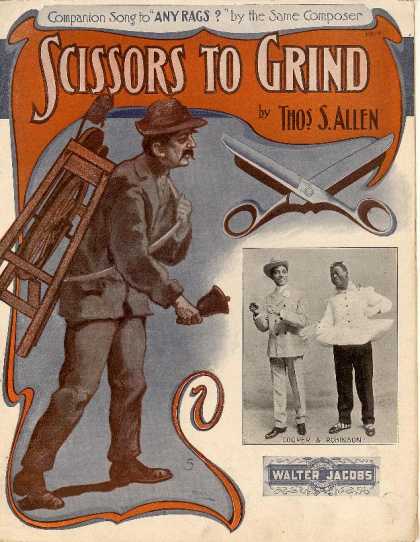 Sheet Music - Scissors to grind