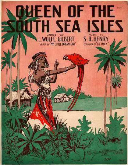 Sheet Music - Queen of the south sea isles